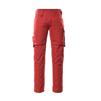 Mascot Unique Oldenburg TrousersRed/black   (50.5) (Leg LengthRegular) from B&Q