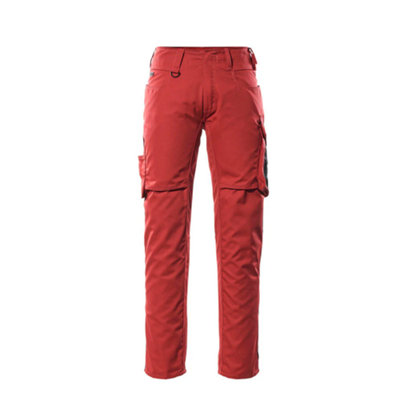 Mascot Unique Oldenburg TrousersRed/black   (30.5) (Leg LengthLong) from B&Q
