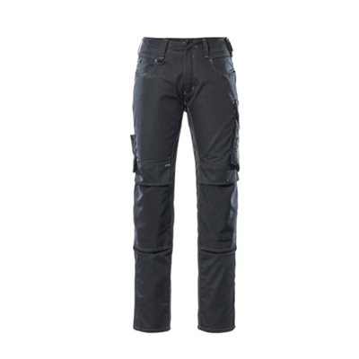 Mascot Unique Mannheim TrousersBlack/dark Anthracite   (36.5) (Leg LengthShort) from B&Q