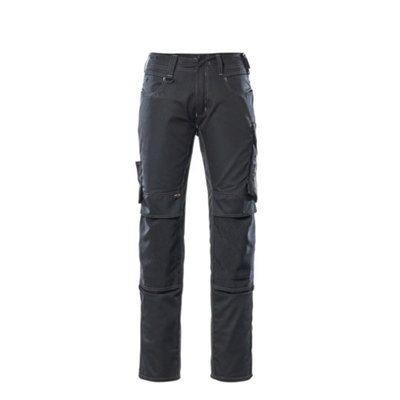 Mascot Unique Mannheim TrousersBlack/dark Anthracite   (34.5) (Leg LengthRegular) from B&Q