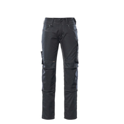 Mascot Unique Mannheim TrousersBlack/dark Anthracite   (38.5) (Leg LengthRegular) from B&Q