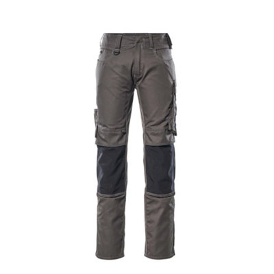 Mascot Unique Mannheim TrousersDark Anthracite/black   (32.5) (Leg LengthShort) from B&Q