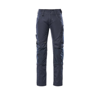 Mascot Unique Mannheim TrousersDark Navy/royal Blue   (38.5) (Leg LengthShort) from B&Q