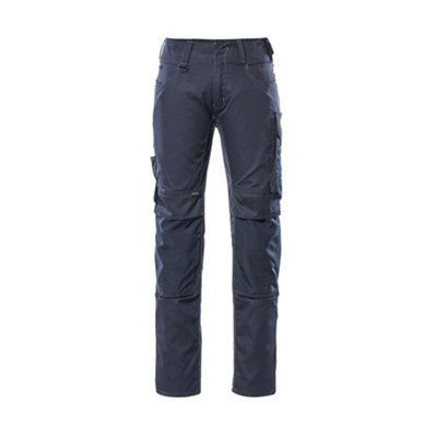Mascot Unique Mannheim TrousersDark Navy/royal Blue   (27) (Leg LengthRegular) from B&Q