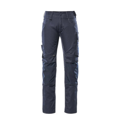 Mascot Unique Mannheim TrousersDark Navy/royal Blue   (34.5) (Leg LengthLong) from B&Q