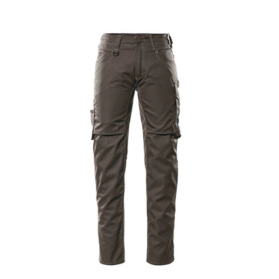 Mascot Unique Oldenburg TrousersDark Anthracite/black   (33.5) (Leg LengthLong) from B&Q