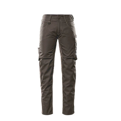 Mascot Unique Oldenburg TrousersDark Anthracite/black   (35.5) (Leg LengthLong) from B&Q