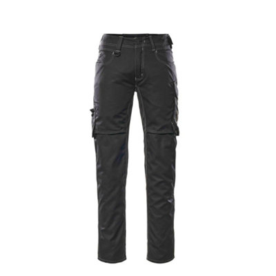 Mascot Unique Oldenburg TrousersBlack/dark Anthracite   (33.5) (Leg LengthRegular) from B&Q