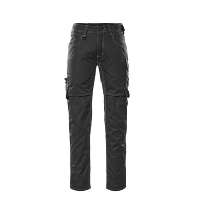 Mascot Unique Oldenburg TrousersBlack/dark Anthracite   (31.5) (Leg LengthLong) from B&Q