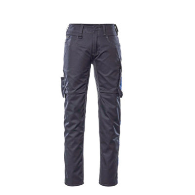 Mascot Unique Oldenburg TrousersDark Navy/royal Blue   (35.5) (Leg LengthLong) from B&Q