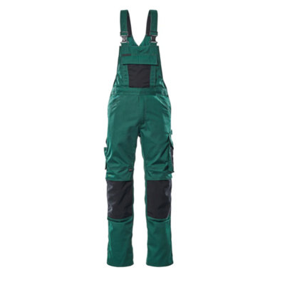 Mascot Unique Augsburg Bib & BraceGreen/black   (48.5) (Leg LengthRegular) from B&Q