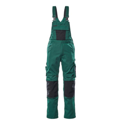 Mascot Unique Augsburg Bib & BraceGreen/black   (32.5) (Leg LengthLong) from B&Q