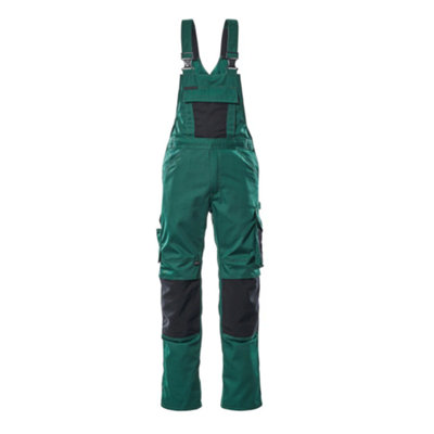 Mascot Unique Augsburg Bib & BraceGreen/black   (36.5) (Leg LengthLong) from B&Q