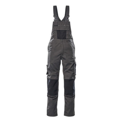 Mascot Unique Augsburg Bib & BraceDark Anthracite/black   (30.5) (Leg LengthShort) from B&Q