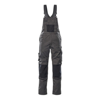 Mascot Unique Augsburg Bib & BraceDark Anthracite/black   (32.5) (Leg LengthShort) from B&Q