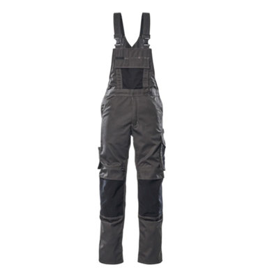 Mascot Unique Augsburg Bib & BraceDark Anthracite/black   (27) (Leg LengthRegular) from B&Q