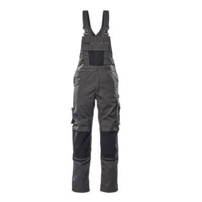 Mascot Unique Augsburg Bib & BraceDark Anthracite/black   (42.5) (Leg LengthRegular) from B&Q