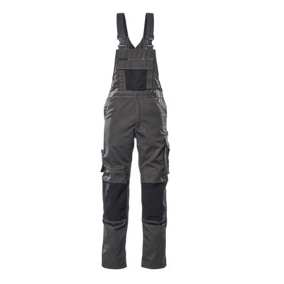 Mascot Unique Augsburg Bib & BraceDark Anthracite/black   (48.5) (Leg LengthRegular) from B&Q