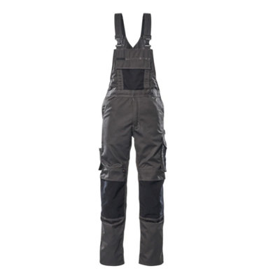 Mascot Unique Augsburg Bib & BraceDark Anthracite/black   (34.5) (Leg LengthLong) from B&Q