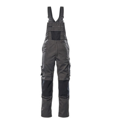 Mascot Unique Augsburg Bib & BraceDark Anthracite/black   (40.5) (Leg LengthLong) from B&Q