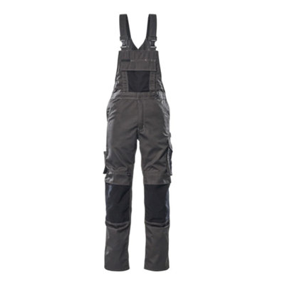 Mascot Unique Augsburg Bib & BraceDark Anthracite/black   (42.5) (Leg LengthLong) from B&Q