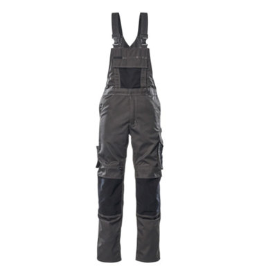 Mascot Unique Augsburg Bib & BraceDark Anthracite/black   (46.5) (Leg LengthLong) from B&Q
