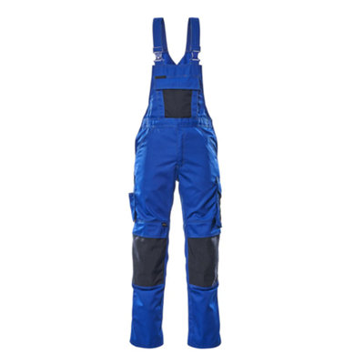 Mascot Unique Augsburg Bib & BraceRoyal/dark Navy Blue   (34.5) (Leg LengthRegular) from B&Q