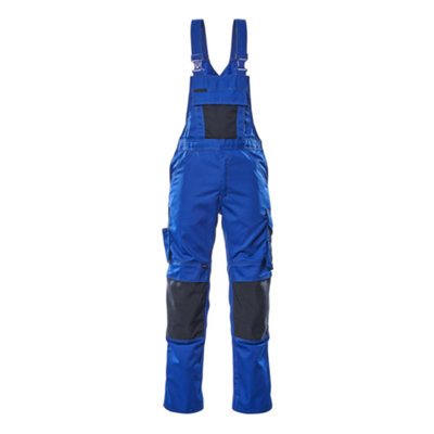 Mascot Unique Augsburg Bib & BraceRoyal/dark Navy Blue   (44.5) (Leg LengthRegular) from B&Q