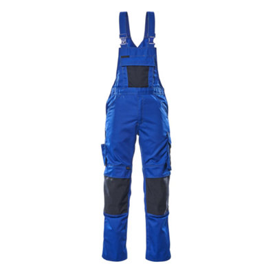 Mascot Unique Augsburg Bib & BraceRoyal/dark Navy Blue   (46.5) (Leg LengthRegular) from B&Q