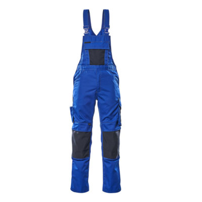 Mascot Unique Augsburg Bib & BraceRoyal/dark Navy Blue   (40.5) (Leg LengthLong) from B&Q