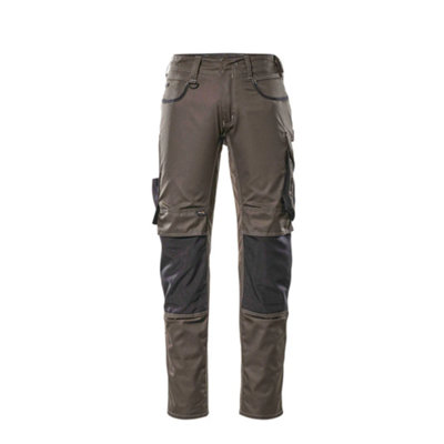Mascot Unique Lemberg TrousersDark Anthracite/black   (28) (Leg LengthRegular) from B&Q