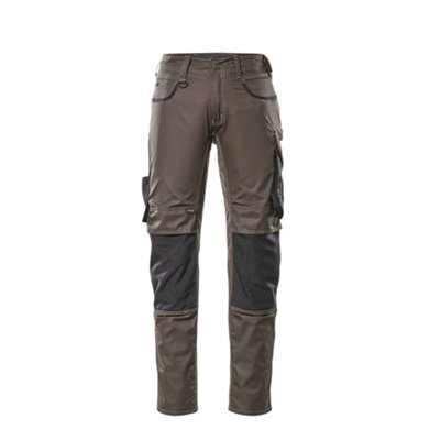 Mascot Unique Lemberg TrousersDark Anthracite/black   (29.5) (Leg LengthRegular) from B&Q