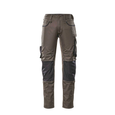 Mascot Unique Lemberg TrousersDark Anthracite/black   (30.5) (Leg LengthRegular) from B&Q