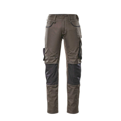 Mascot Unique Lemberg TrousersDark Anthracite/black   (32.5) (Leg LengthRegular) from B&Q