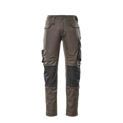 Mascot Unique Lemberg TrousersDark Anthracite/black   (42.5) (Leg LengthRegular) from B&Q