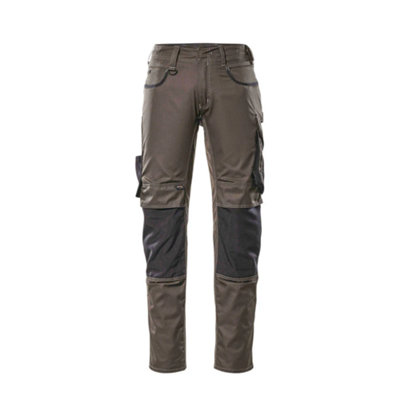 Mascot Unique Lemberg TrousersDark Anthracite/black   (31.5) (Leg LengthLong) from B&Q
