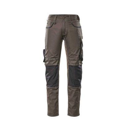 Mascot Unique Lemberg TrousersDark Anthracite/black   (34.5) (Leg LengthLong) from B&Q