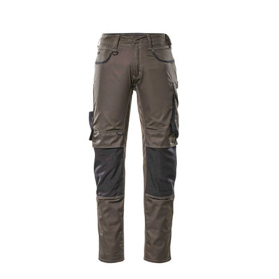 Mascot Unique Lemberg TrousersDark Anthracite/black   (38.5) (Leg LengthLong) from B&Q