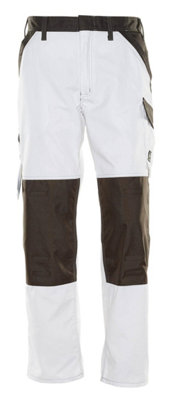 Mascot Light Temora Trousers (White/dark Anthracite)  (34.5) (Leg LengthLong) from B&Q