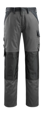 Mascot Light Temora Trousers (Dark Anthracite/black)  (34.5) (Leg LengthShort) from B&Q