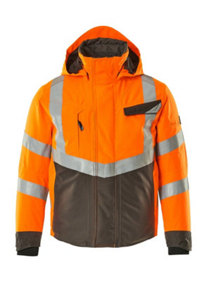 Mascot Safe Supreme Hastings Winter Jacket (Hi-Vis Orange/dark Anthracite)  (Xxxx Large) from B&Q