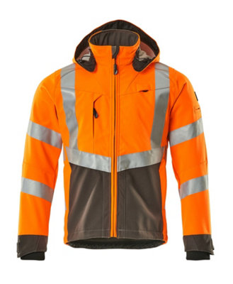 Mascot Safe Supreme Blackpool Softshell Jacket (Hi-Vis Orange/dark Anthracite)  (Large) from B&Q