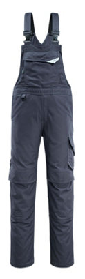 Mascot Multisafe Oron Bib & Brace (Dark Navy Blue)  (38.5) (Leg LengthShort) from B&Q