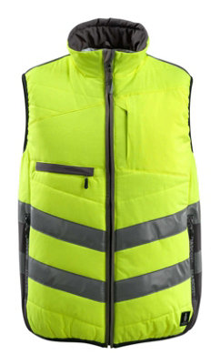 Mascot Safe Supreme Grimsby Thermal Gilet (Hi-Vis Yellow/dark Anthracite)  (Xxxx Large) from B&Q