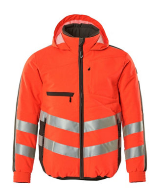 Mascot Safe Supreme Dartford Thermal Jacket (Hi-Vis Red/dark Anthracite)  (Xxxx Large) from B&Q