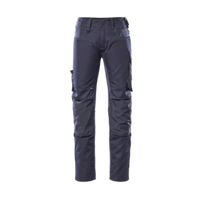 Mascot Unique Mannheim TrousersDark Navy Blue   (34.5) (Leg LengthShort) from B&Q