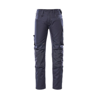 Mascot Unique Mannheim TrousersDark Navy Blue   (28.5) (Leg LengthRegular) from B&Q