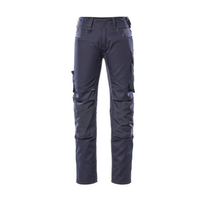 Mascot Unique Mannheim TrousersDark Navy Blue   (34.5) (Leg LengthRegular) from B&Q