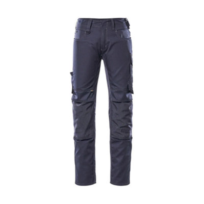 Mascot Unique Mannheim TrousersDark Navy Blue   (30.5) (Leg LengthLong) from B&Q
