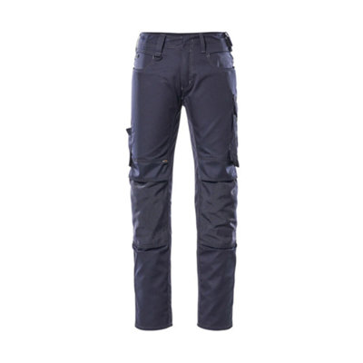Mascot Unique Mannheim TrousersDark Navy Blue   (31.5) (Leg LengthLong) from B&Q